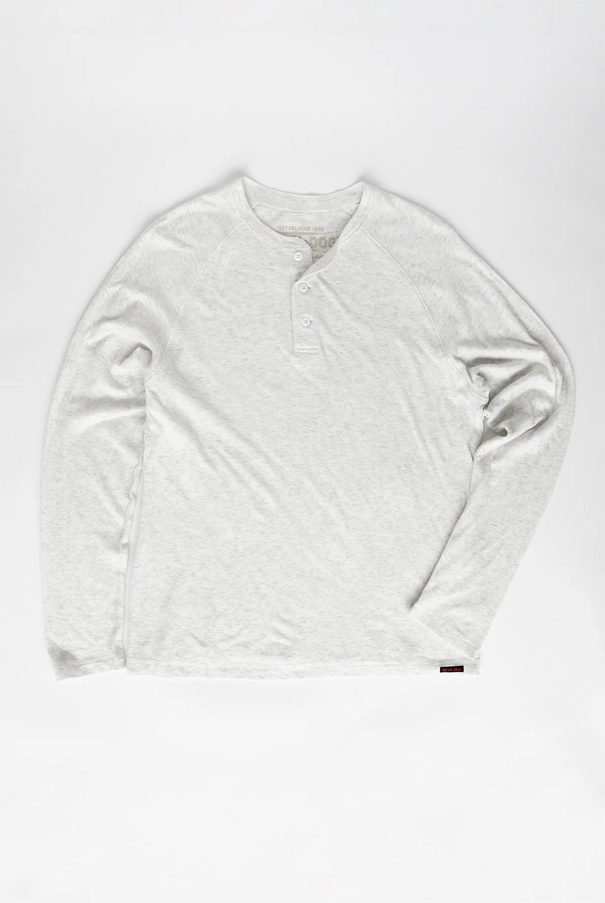 Everyday Henley - Ash Heather - Image 7