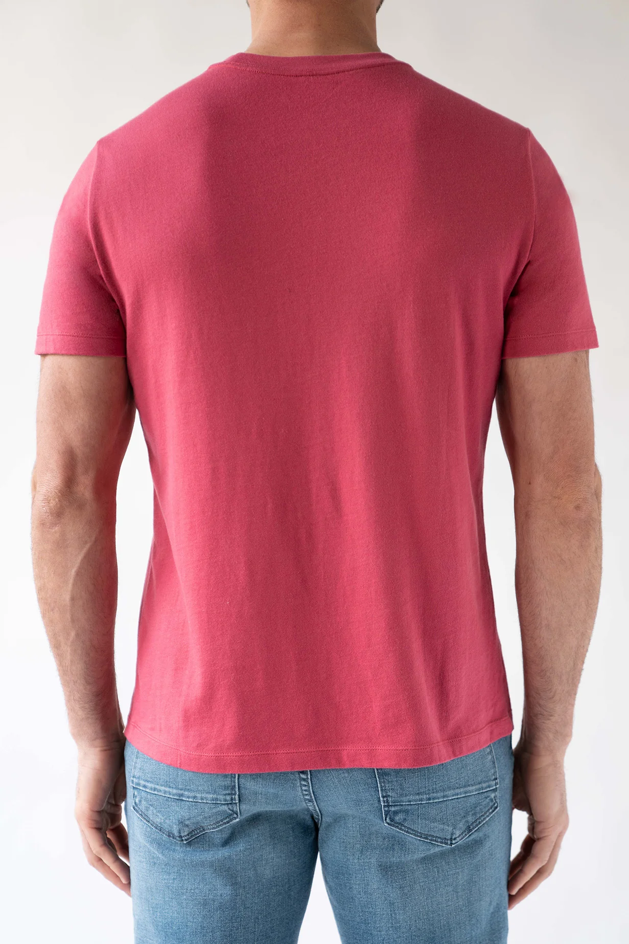 Pocket Tee - Brick Red - Image 3
