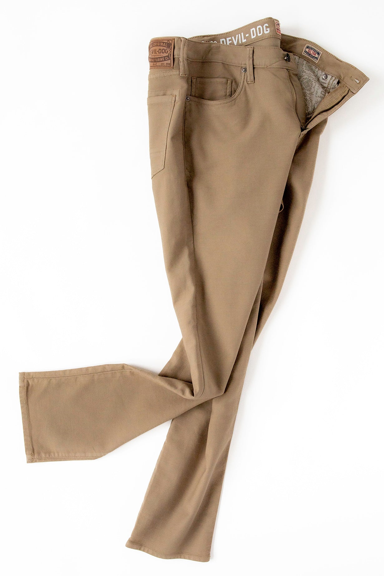 Slim Comfort Jean - Rugged Tan - Image 7