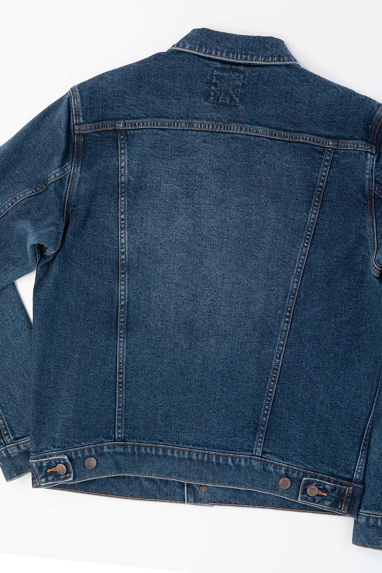 Fashion Denim Trucker Jacket - Thunderhead - Image 7
